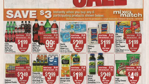 Jewel-Osco 'Stock Up Sale' Feature