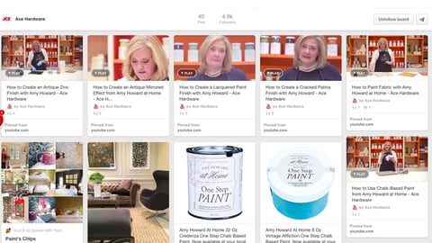 Ace Hardware Amy Howard Pinterest Board