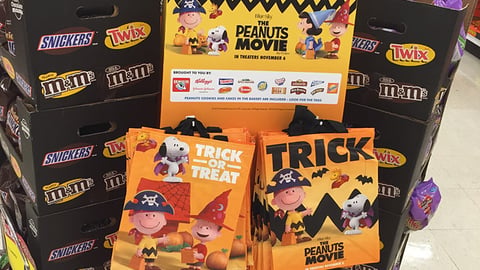 Jewel-Osco 'The Peanuts Movie' Floorstand