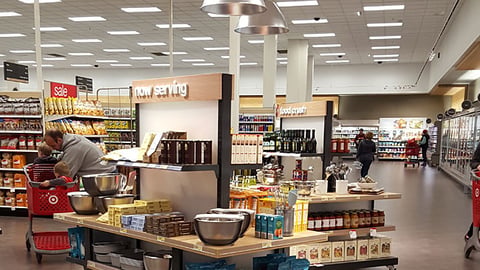 Target 'Now Serving' Gondola