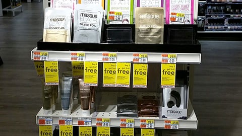 CVS Masque Bar 'Unmask Beauty' Endcap