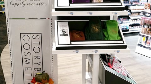 Storybook Cosmetics Aisle Display