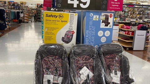 Walmart Car Seat Pallet