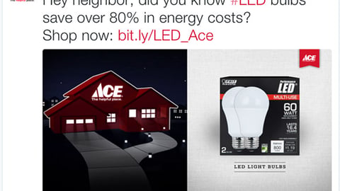 Ace LED Bulbs Twitter Update