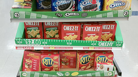 Family Dollar Football Shelf Trays