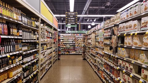 Whole Foods Center-Store Aisle