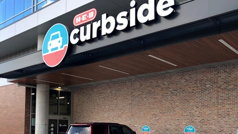 H-E-B Curbside Pickup Area