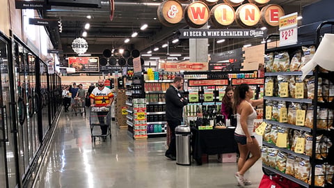 H-E-B 'Beer & Wine' Department