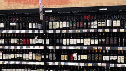 H-E-B 'Wine' In-Line Merchandising