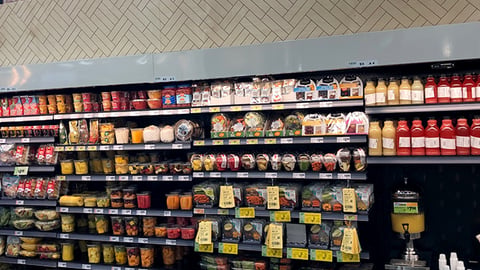 H-E-B 'Texas Farmers' Fresh Refrigerated Display