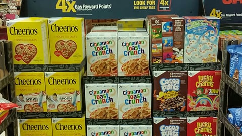 Acme General Mills 'Stock Up Sale' Pallet Display
