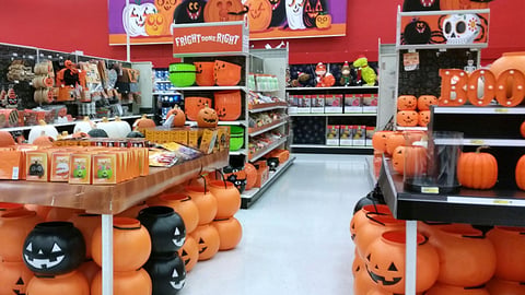 Target Halloween Department