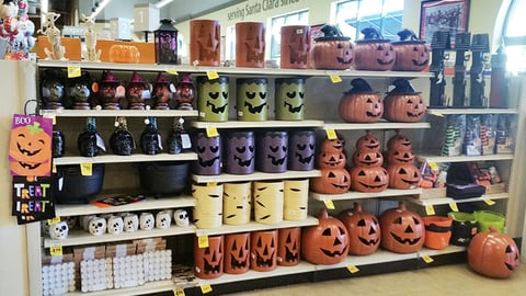 Safeway Halloween Decor Merchandising