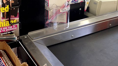 Dollar General 'Click & Read' Counter Display