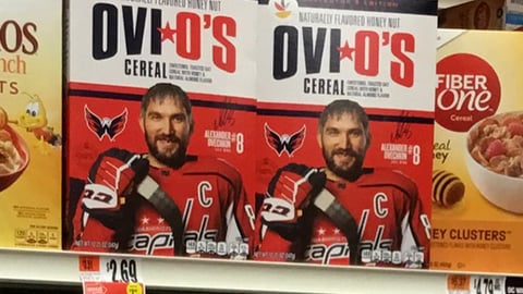 Giant-Landover Washington Capitals 'Ovi O's' Cereal 
