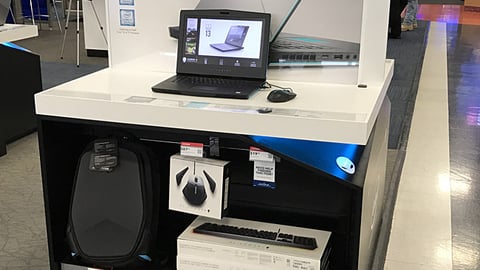 Best Buy Alienware Aisle Display