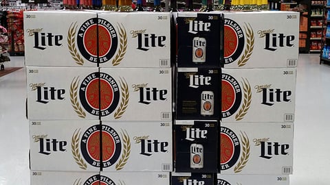 Walmart Miller Lite 'Game Time' Pallet