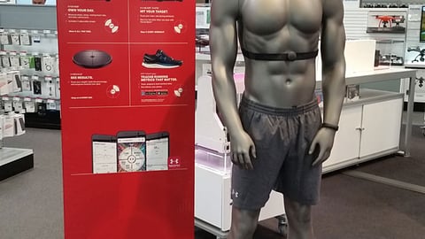 Best Buy Ignite Under Armour Display