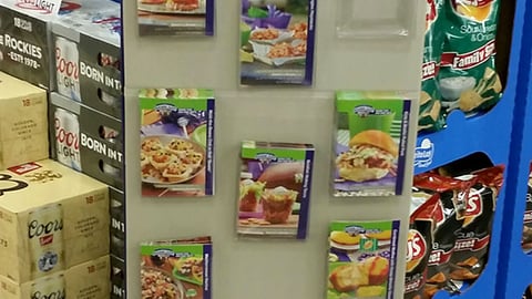 Fred Meyer 'Where Food and Fans Unite' Standee