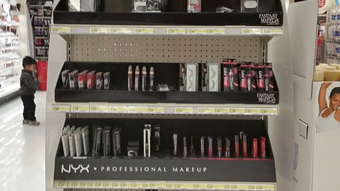 Target 'Halloween Glam' Beauty Endcap