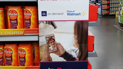 Walmart RB 'No Cost Doctor Visit' Side Panel