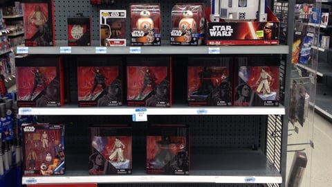 Kmart Star Wars Endcap