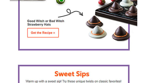 Jewel-Osco 'Spooky Spider Bark' Email
