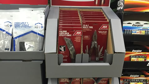 Ace 'Holiday Picks' Knife Floorstand