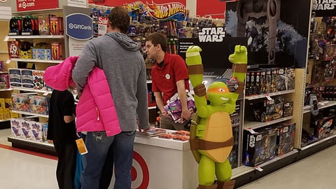 Target Toy Counter