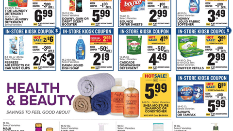 Food Lion P&G 'In-Store Kiosk Coupon' Feature
