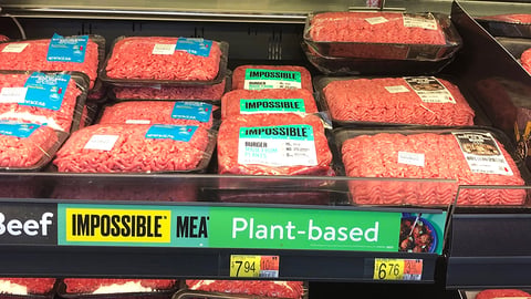 Walmart Impossible Foods Merchandising