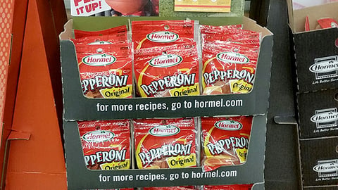 Hormel 'Tackle Tailgating' Floorstand