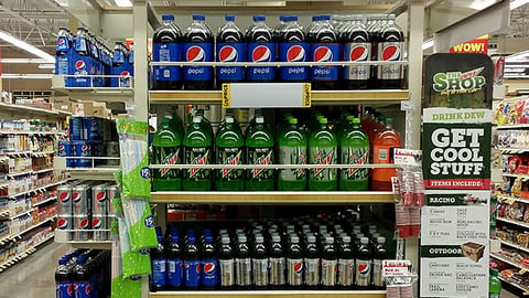 Mountain Dew Food Lion 'The Dew Shop' Side Panel