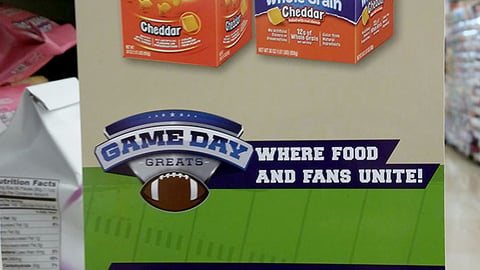 Goldfish Smith's 'Game Day Greats' Shelf Talker