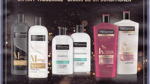 Tresemme 'Save $5 Now!' FSI
