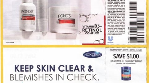 Noxzema 'Keep Skin Clear' FSI