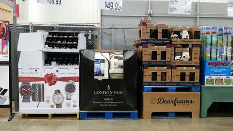 BJ's Holiday Gift Pallets