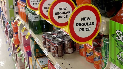 Winn-Dixie 'New Regular Price' Shelf Talkers
