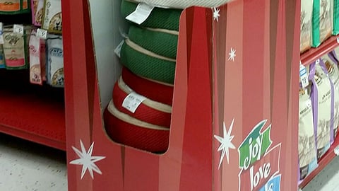Petco 'Joy Love Pets' Dump Bin