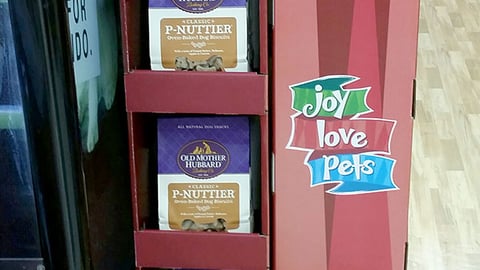 Old Mother Hubbard Petco 'Joy Love Pets' Floorstand