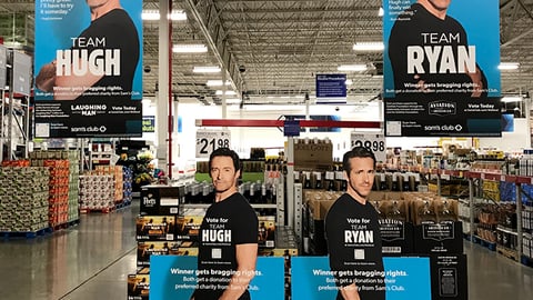 Sam's Club 'The Feud' Endcap Display