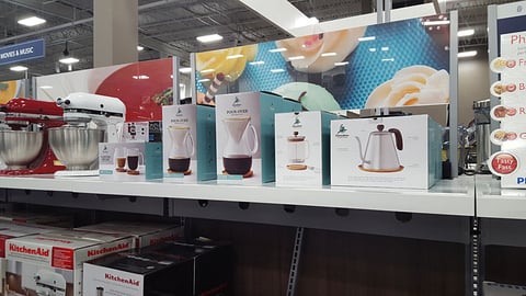 Insignia Caribou Coffee In-Line Merchandising