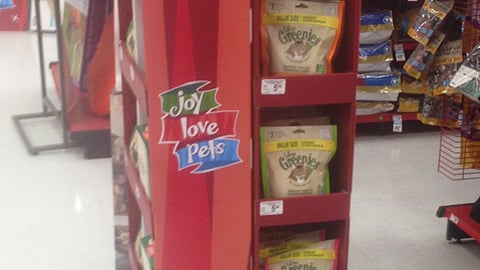 Greenies Petco 'Joy Love Pets' Floorstand