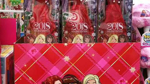 Barbie BJ's 'Holiday Edition' Pallet Display