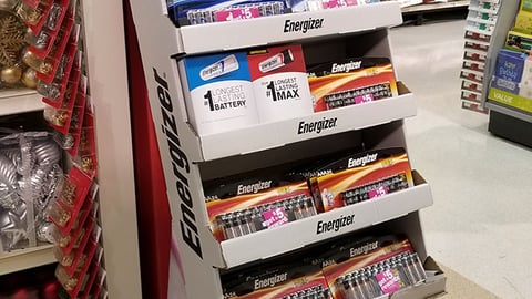 Energizer '$5 Reward' Floorstand