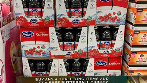 BJ's P&G 'Free Butterball Turkey' Pallet Skirt