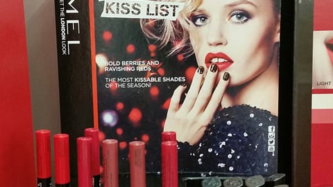 Rimmel 'Holiday Kiss List' Counter Tray