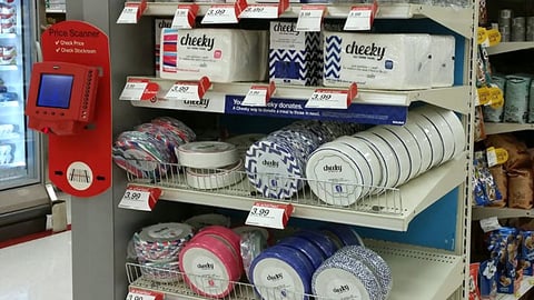 Target Cheeky Endcap