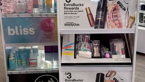 'CVS Beauty Spotlight' Floorstands 