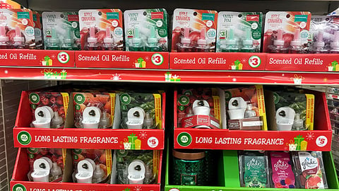Family Dollar Holiday Air Freshener Shelf Trays